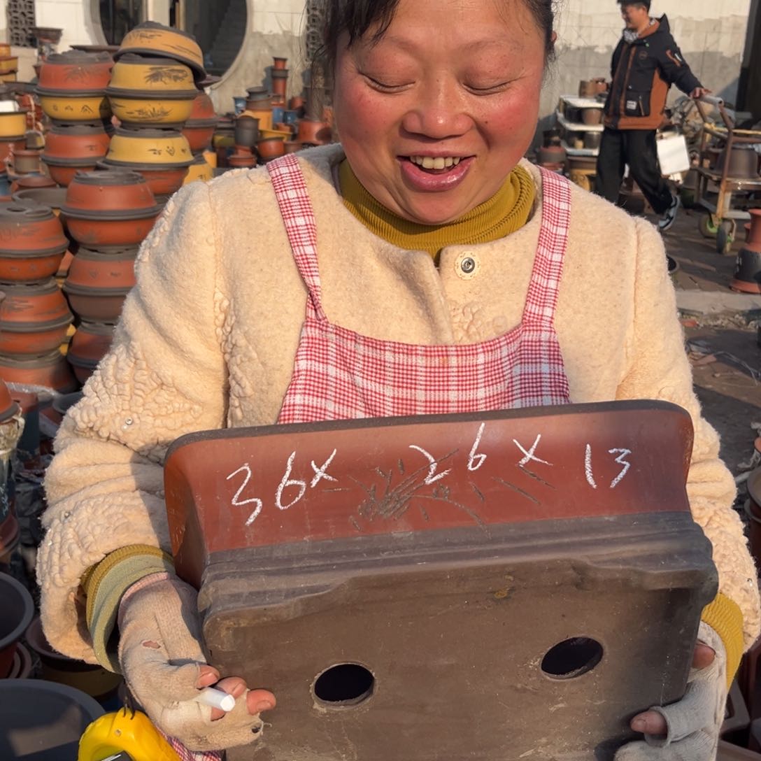 紫泥花盆紫砂花盆42