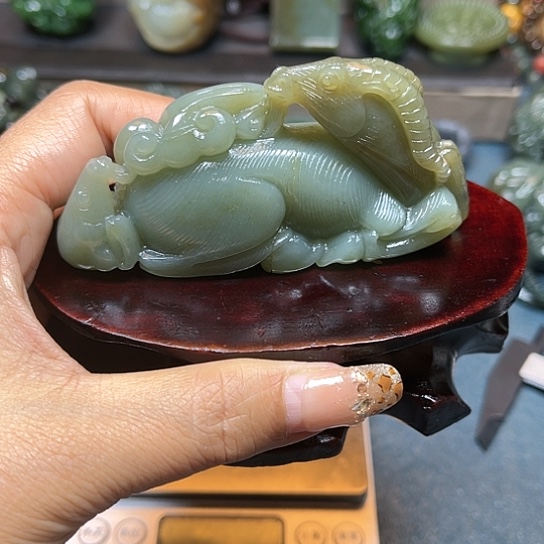 和田玉挂件未镶嵌