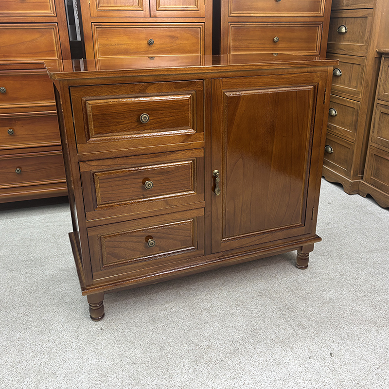 80*38*71cm斗柜餐边柜抽屉式床边柜卧室床尾柜