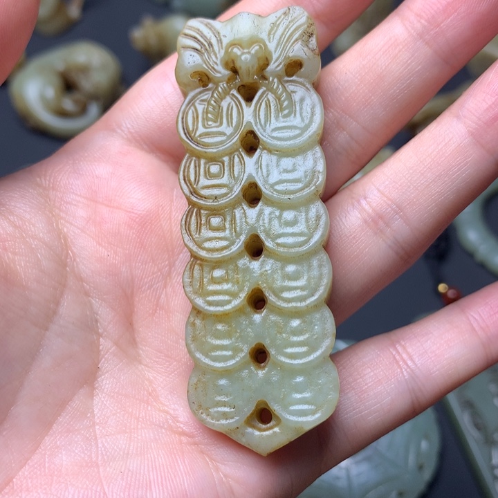 和田玉未镶嵌颈饰用****3