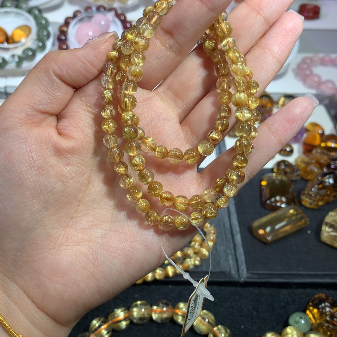 水晶手链未镶嵌天然