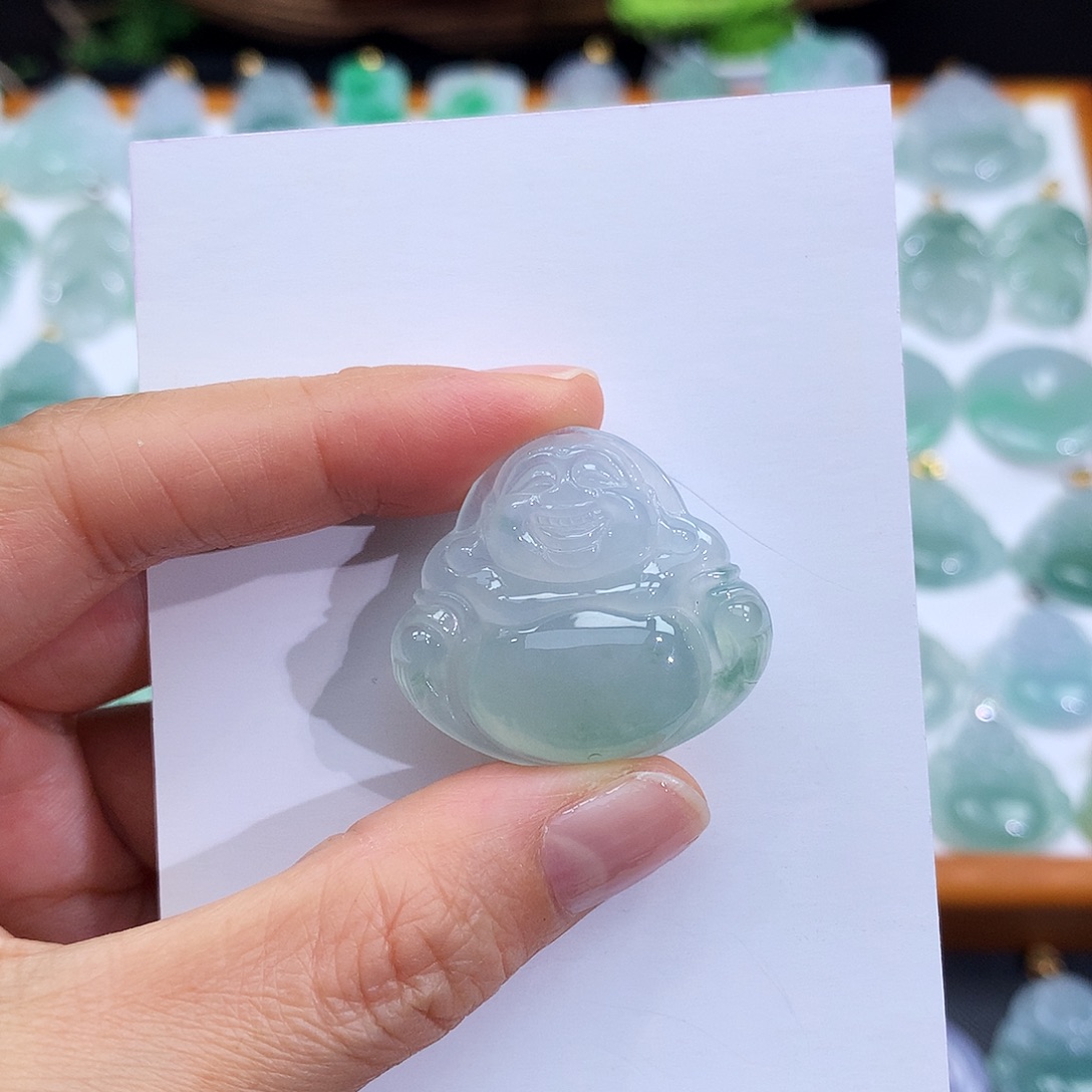 翡翠未镶嵌颈饰翡翠吊坠