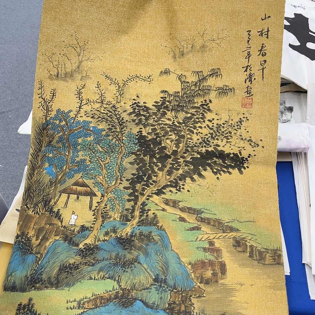 国画纯手绘作品欣赏