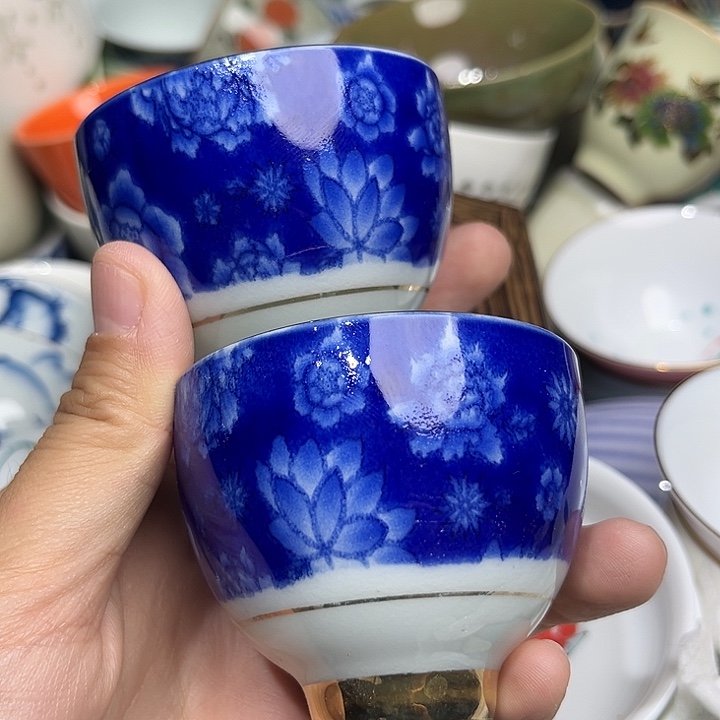 2只微瑕茶具茶具茶具茶具