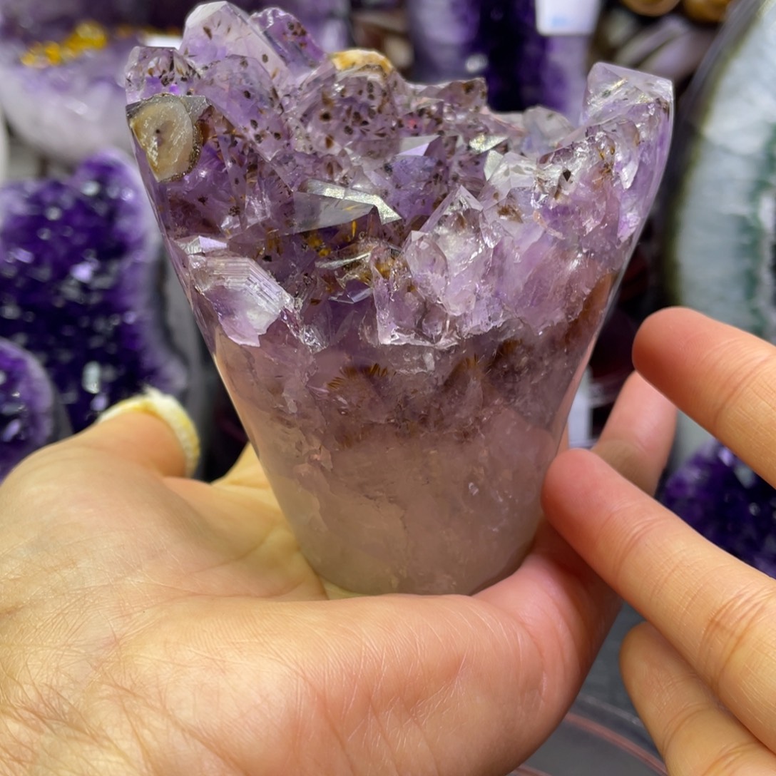 大型摆件（非配饰）未镶嵌紫晶