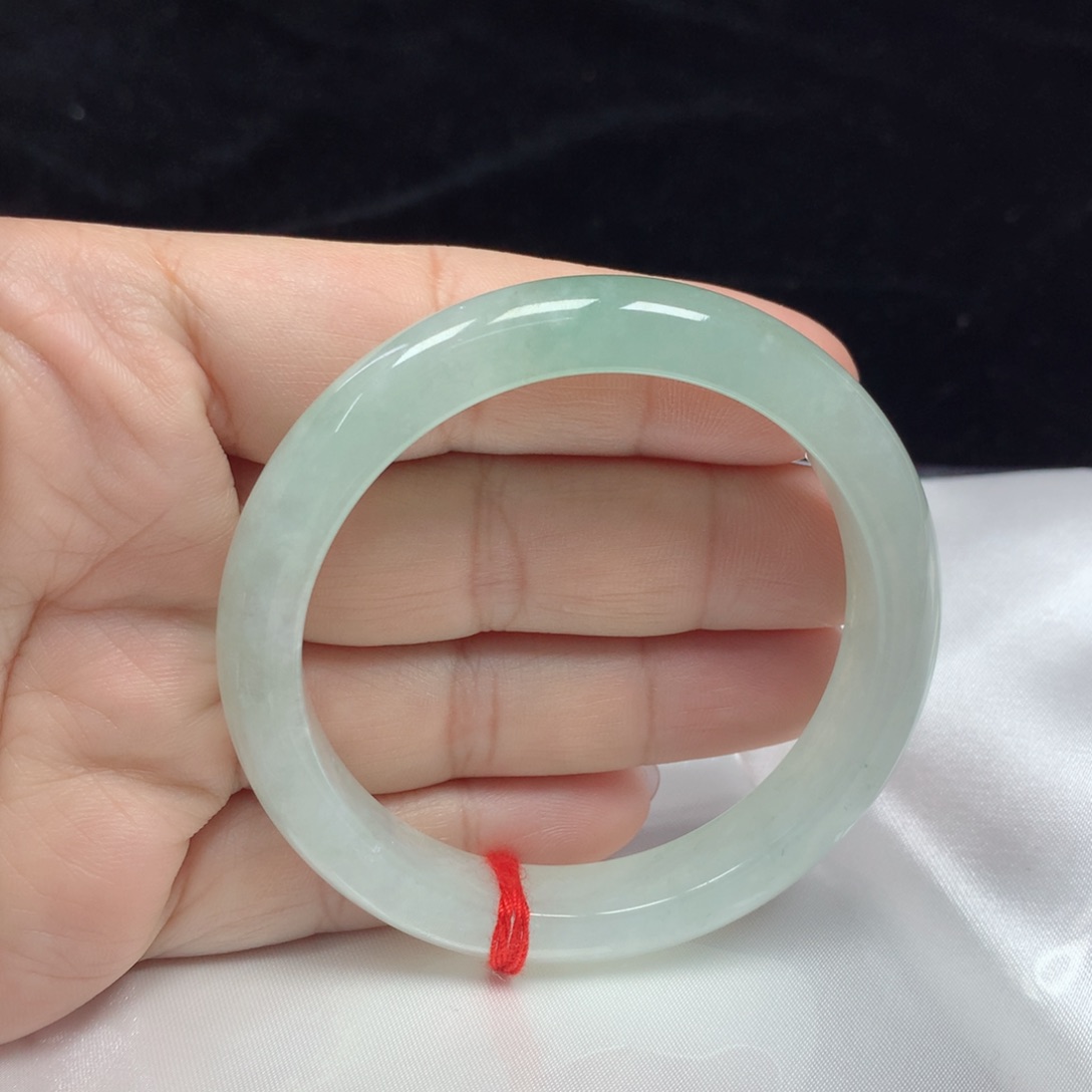 翡翠手镯未镶嵌正圈54.5