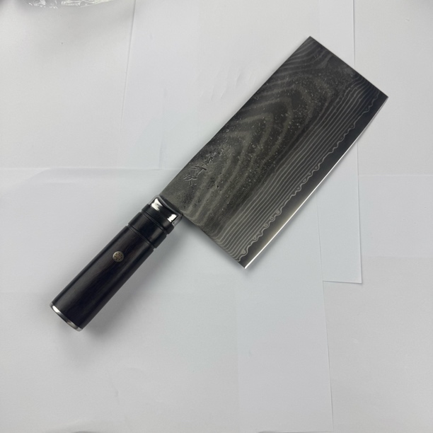 紫光檀登录有次银三犁地手工锻打刀背手打渐薄专业切片桑刀菜刀