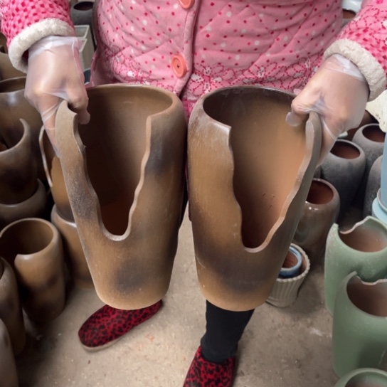 红陶口14高30正品