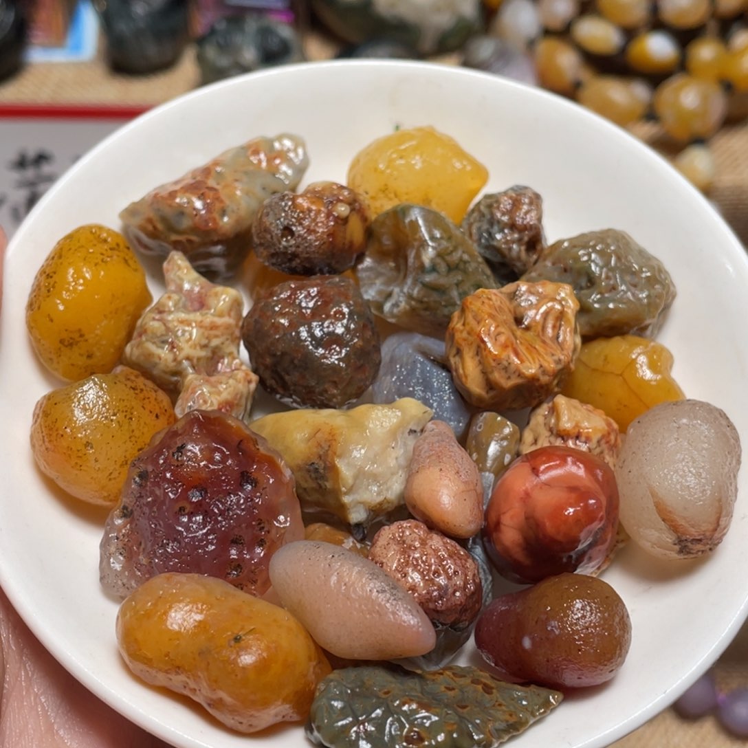 玛瑙/玉髓手链未镶嵌仗****?