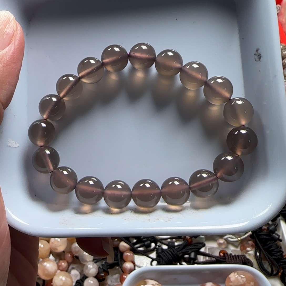 未镶嵌玛瑙/玉髓珠宝半成品