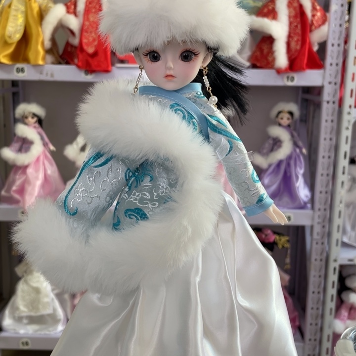 布艺漫美手工娃娃摆件礼品摆件娃娃好看