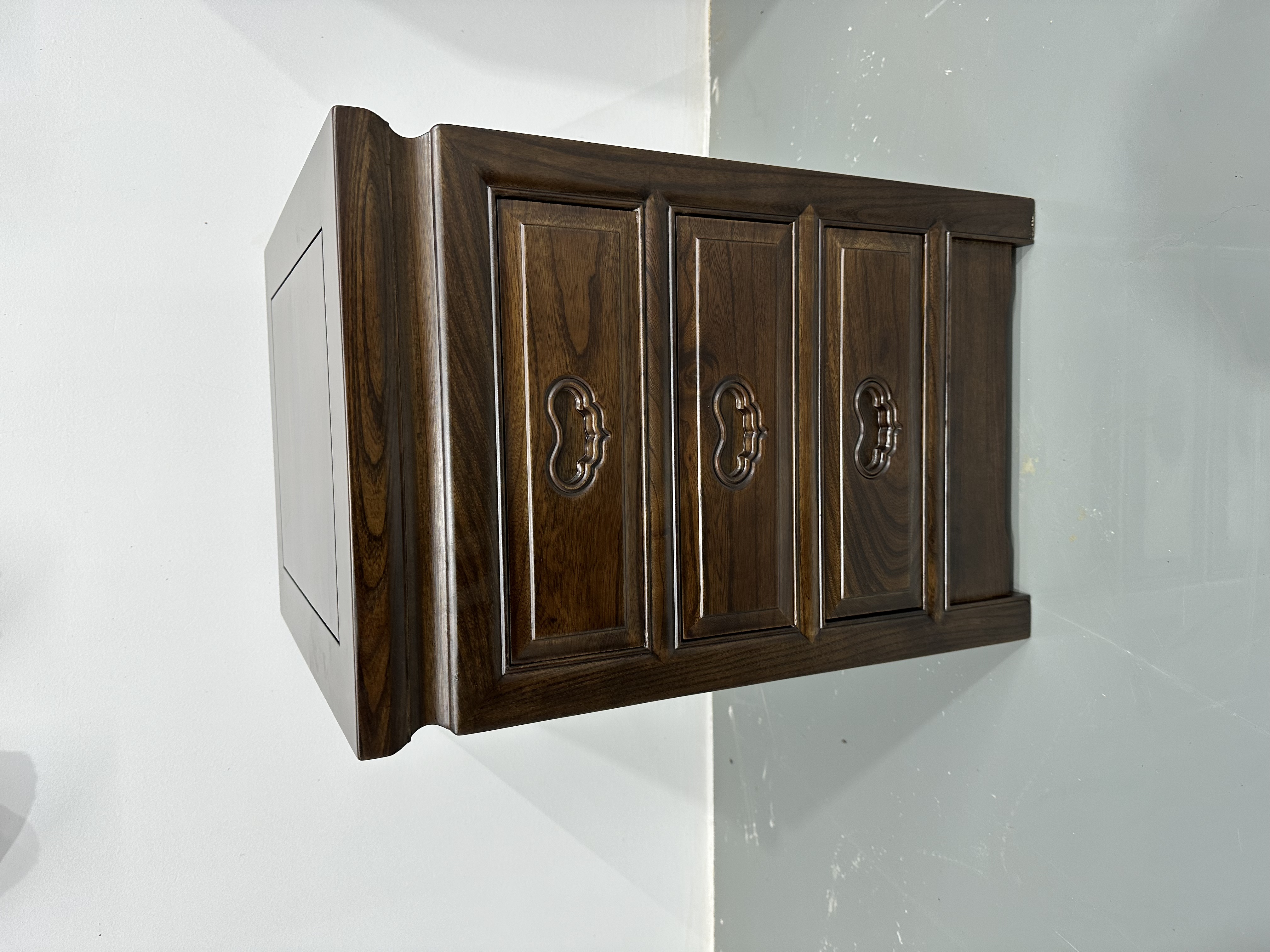 三屉柜古典三斗柜中式实木带抽屉床头柜客厅储物柜收纳柜床头柜