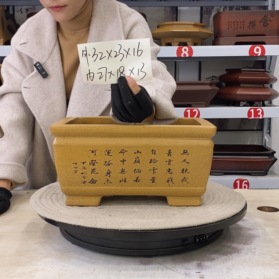 花盆紫砂紫砂花盆