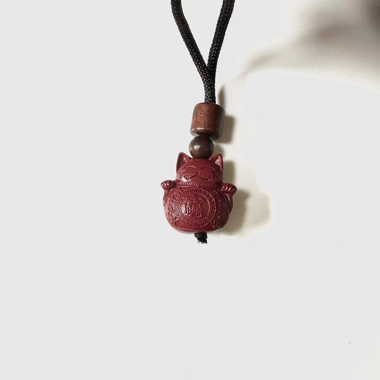 含辰砂工艺品含辰砂工艺品E108 精美珠宝吊坠 10*20mm