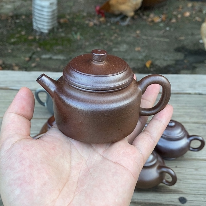 暖***晨茶壶紫砂好工好料好柴烧