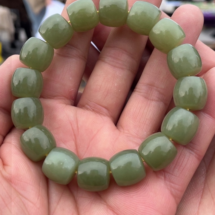 和田玉手串03未镶嵌