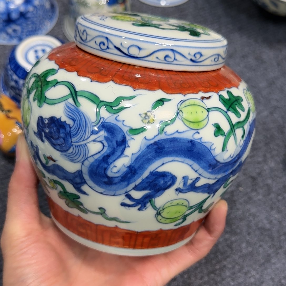 罐景德镇陶瓷艺术品