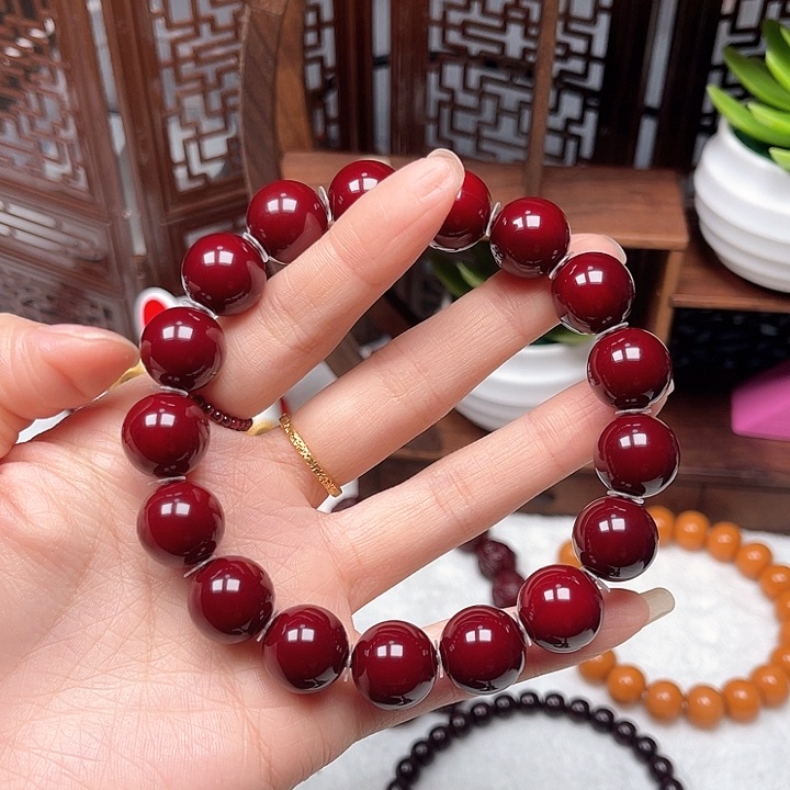 核桃手串/手链@*伸猴头手串毕业款正圆光珠14+