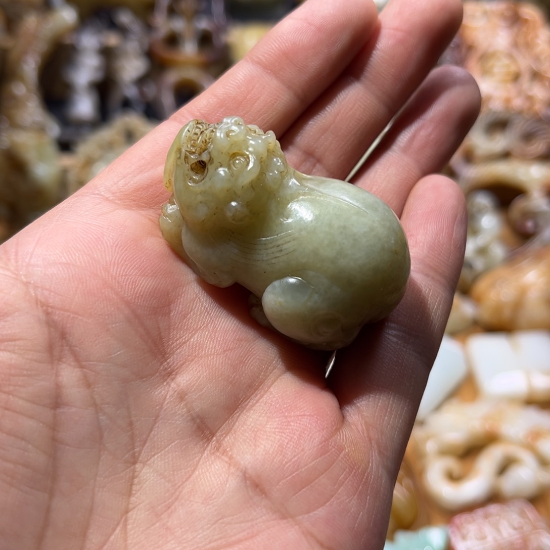 和田玉把件未镶嵌