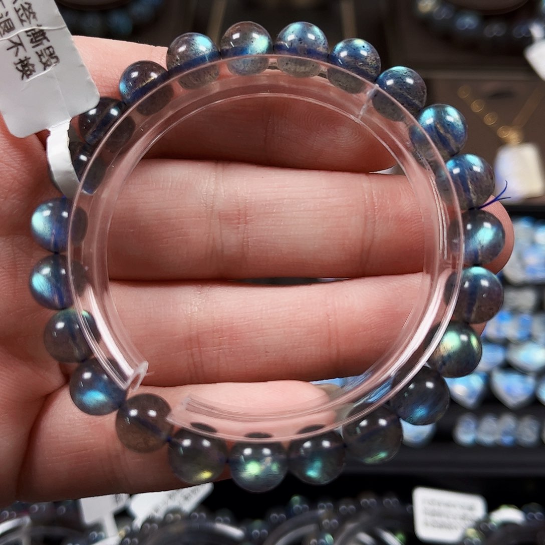 手链未镶嵌长石8.4mm左右