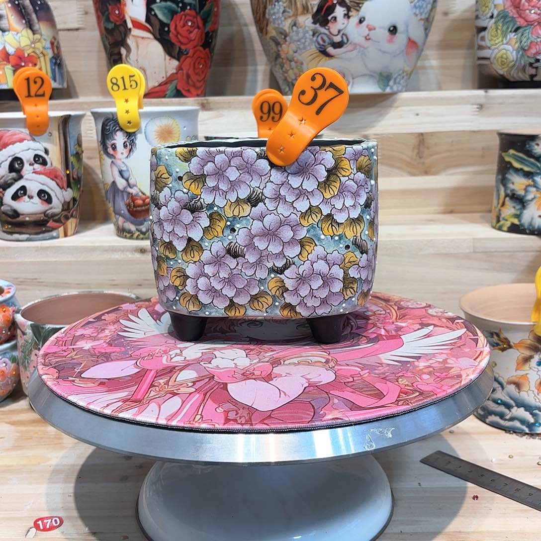 紫砂花盆手工花盆默认微瑕13/13