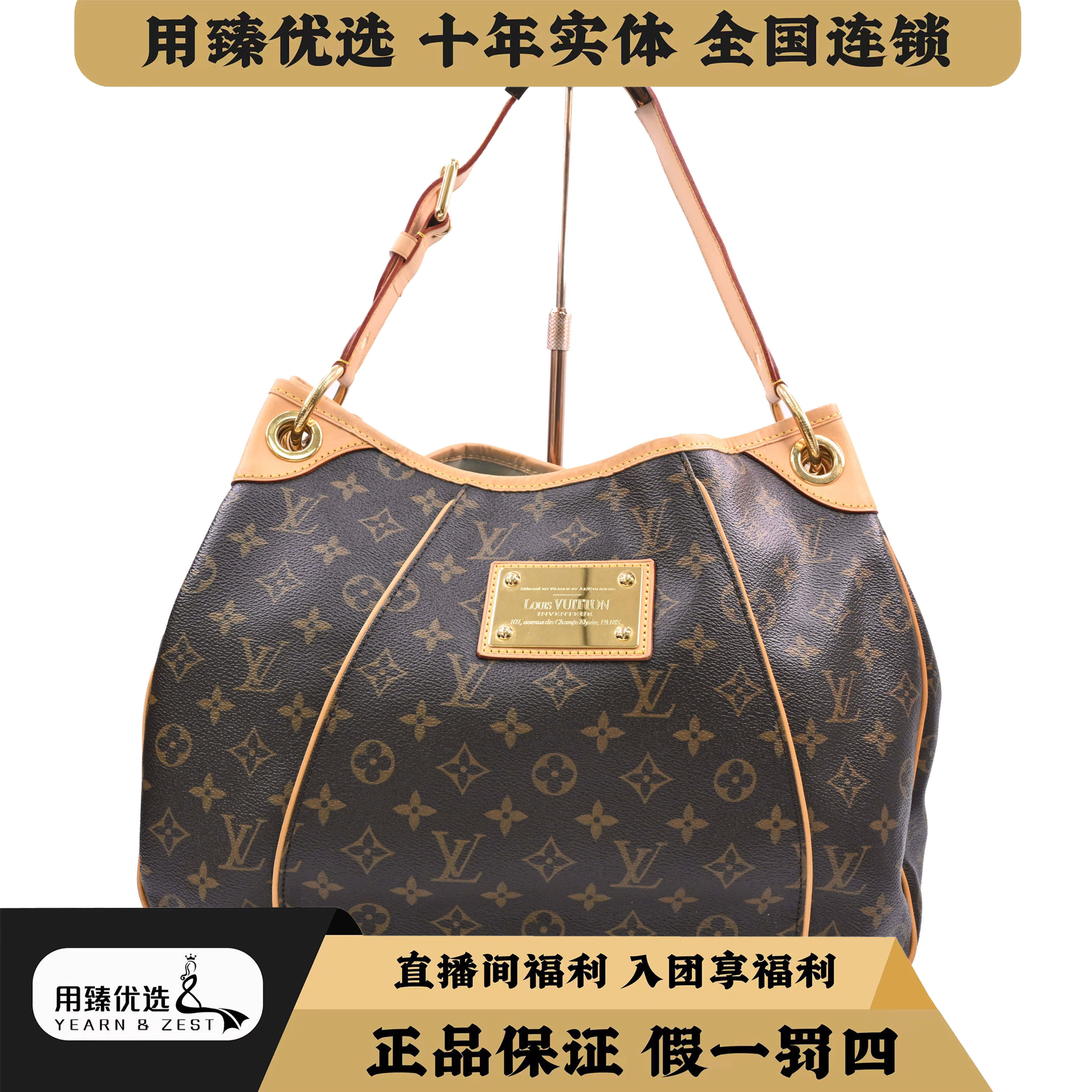 95新 LouisVuitton/路易威登 Galliera老花南瓜包 BJ9750936