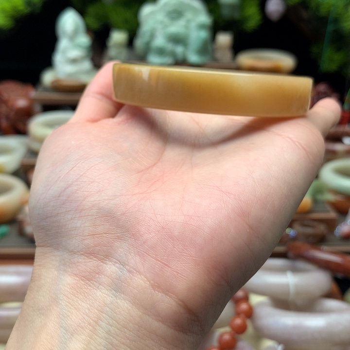 查罗石合金手镯（开口镯）56