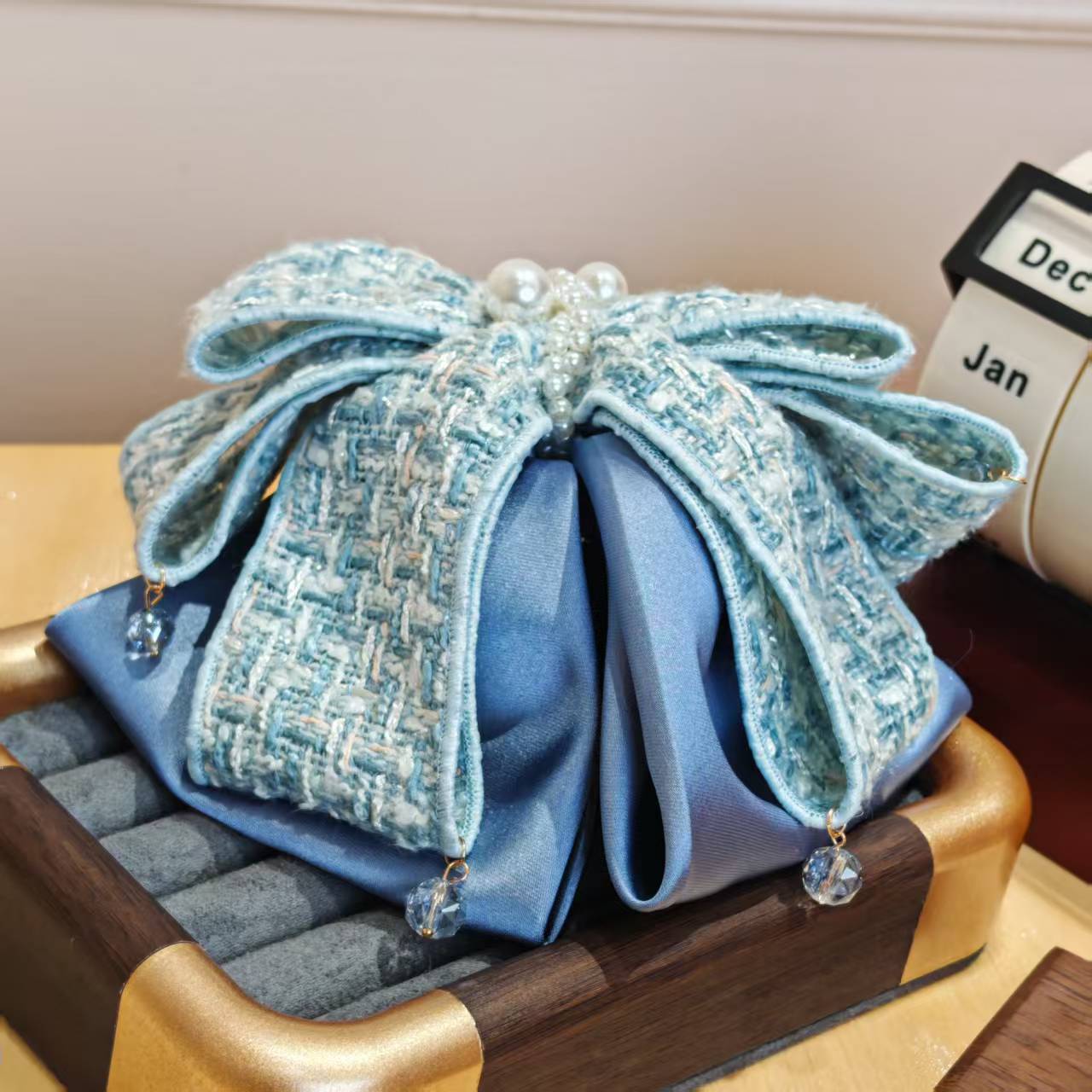 芙奈琪00544少女风日轻奢韩优雅百搭可爱手工时尚发夹