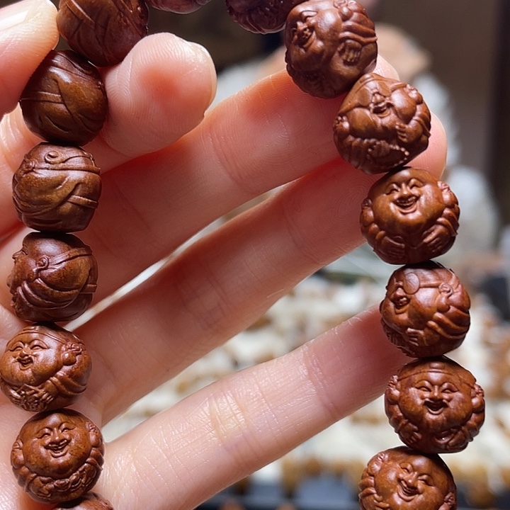 手串/手链橄榄核龙纹桃核 财迷