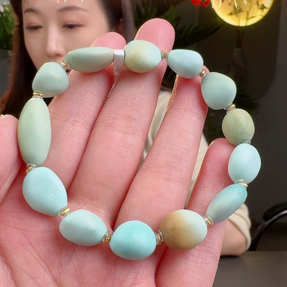 绿松石珠宝奇石未镶嵌