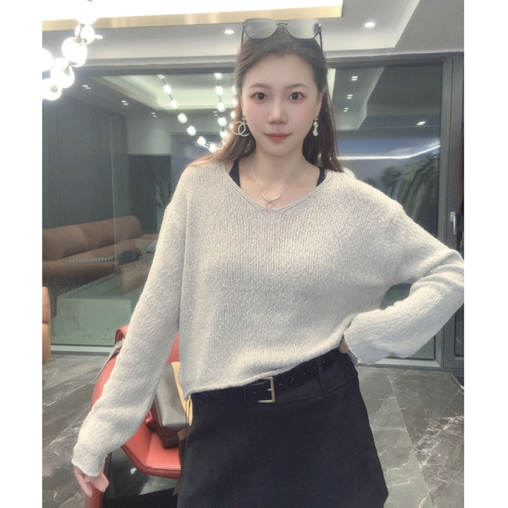 短款厚款吸汗保暖长袖少女风毛衣显瘦打底衫黑色气质