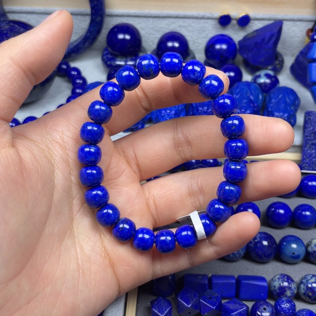 青金石手串9+未镶嵌