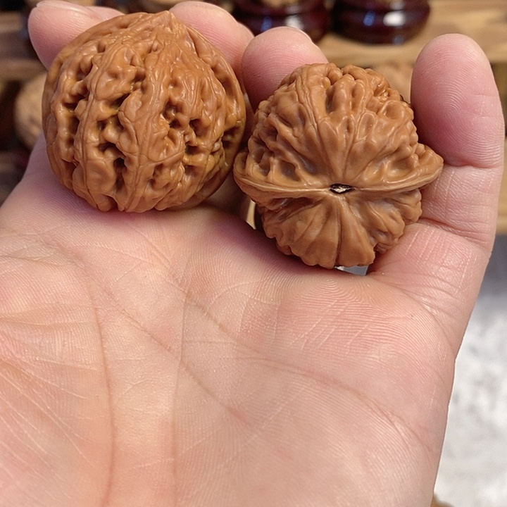 文玩核桃把件精品凤凰台文玩核桃