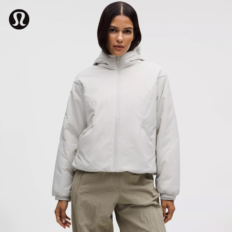 女士带夹层连帽外套丨lululemon丨LW4CEDS
