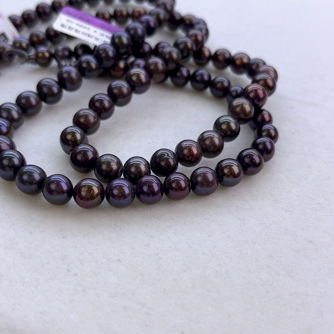 未镶嵌淡水珍珠项链定制511