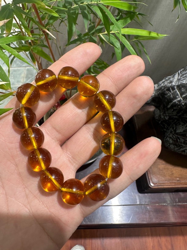 黄金万两水晶手串