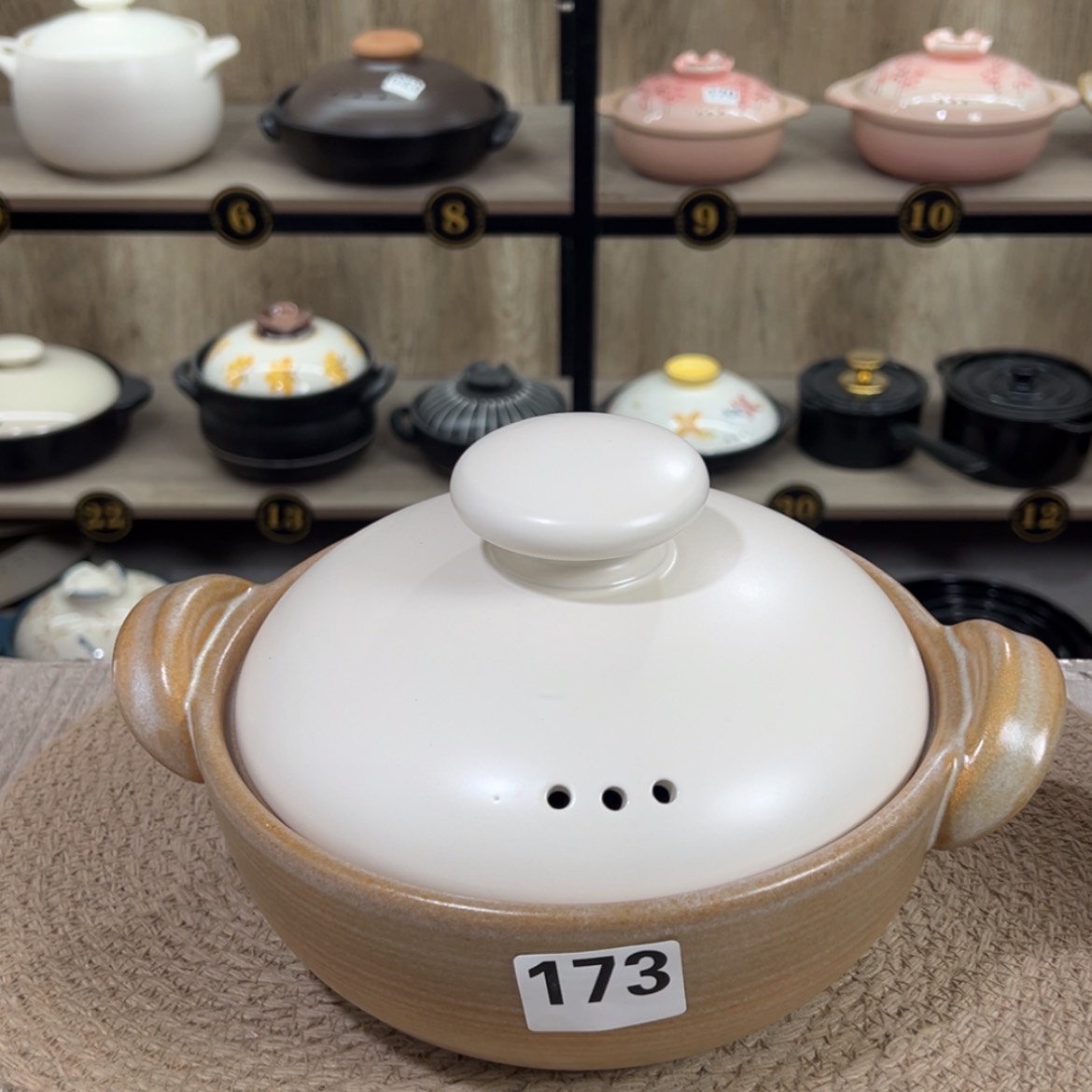 【闪购商品】1.5升砂锅微瑕疵品173
