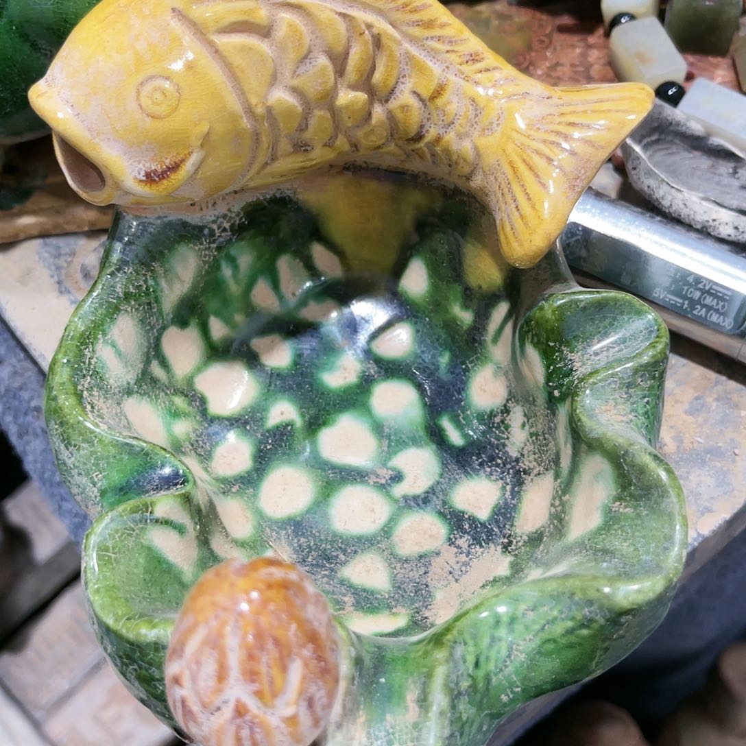 瓦当摆件摆件茶的