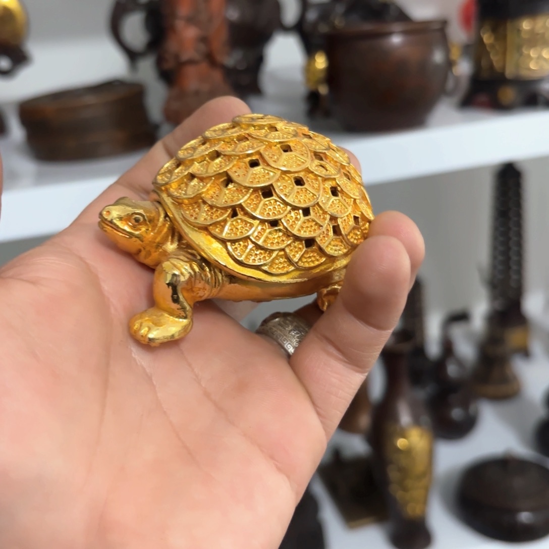 铜器摆件收收藏藏