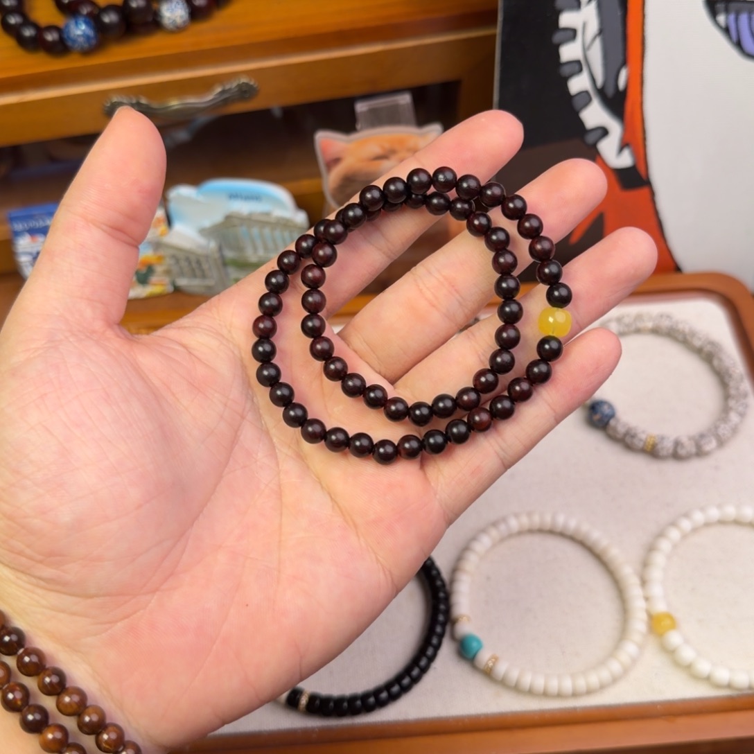 手串檀香紫檀（小叶紫檀）未镶嵌