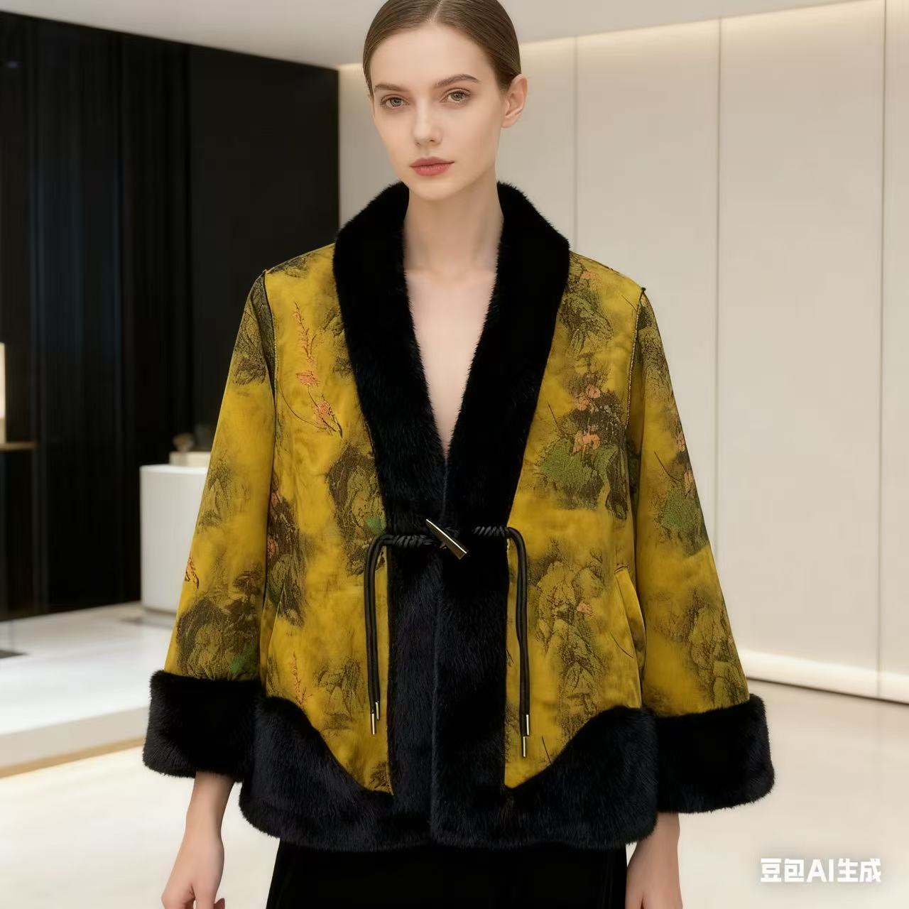 ZC新款中国风时尚短外套11-10-4