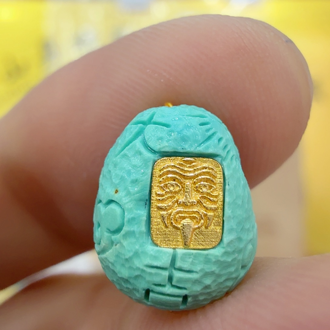 绿松石未镶嵌配饰