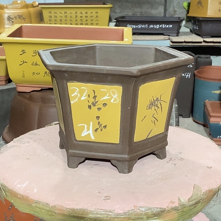 宜兴紫砂花盆花盆