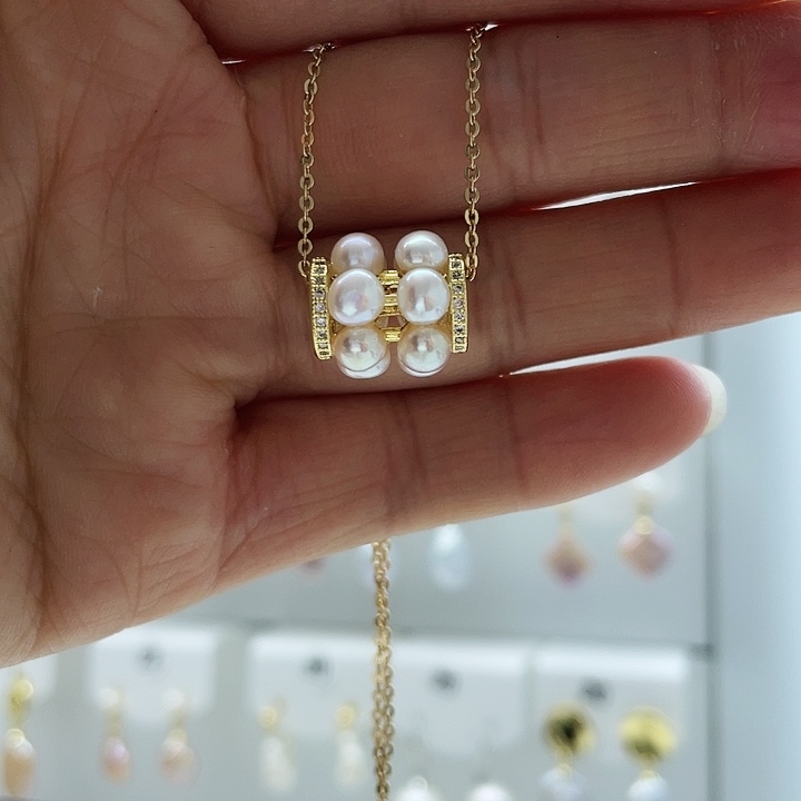 淡水珍珠颈饰未镶嵌