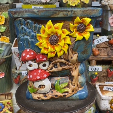 【闪购商品】红陶粗陶材质多肉花盆