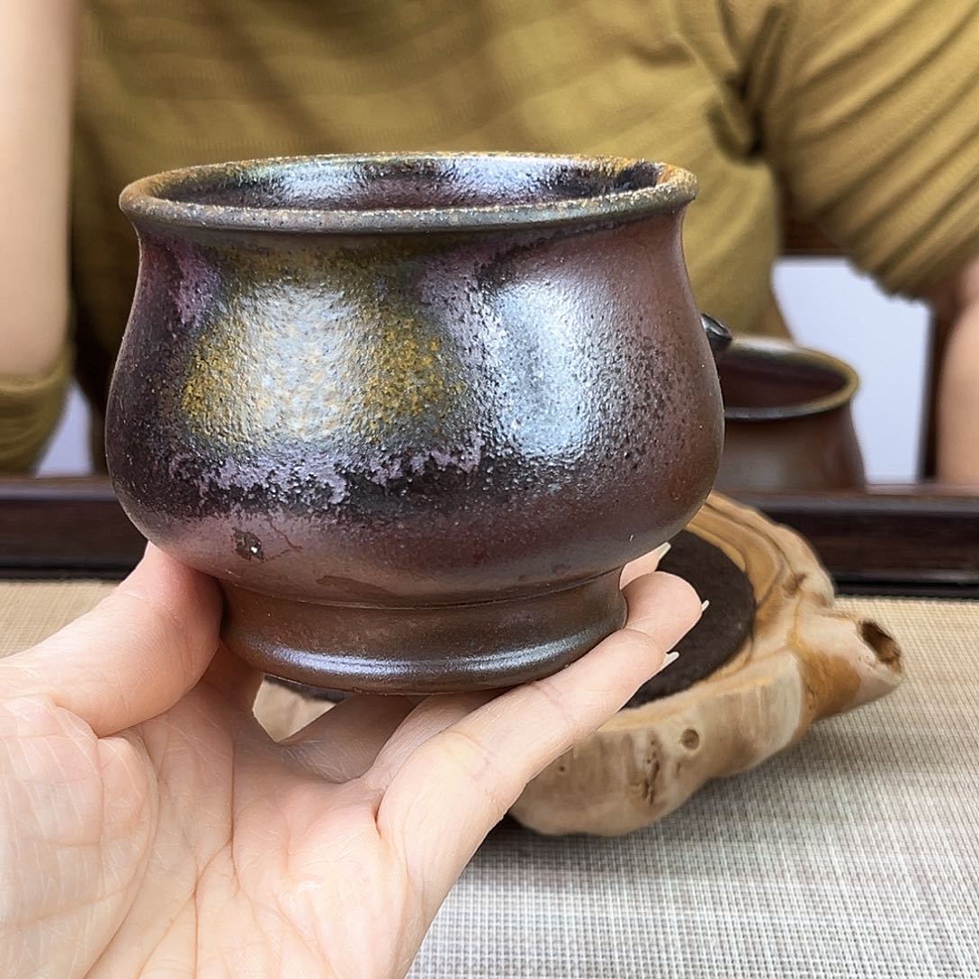 茶壶紫砂大**成宜兴紫砂柴烧