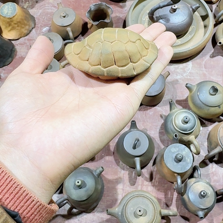 紫砂茶壶9**8坭兴陶柴烧