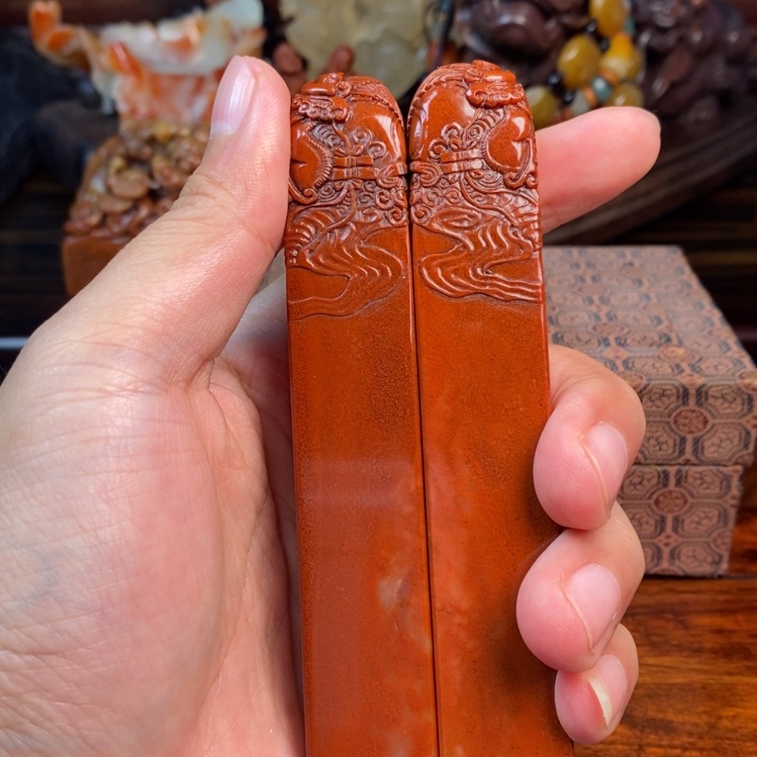 旭**泉寿山石收藏作品石