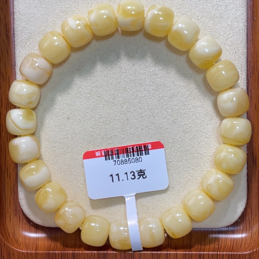 蜜蜡手链未镶嵌蜜蜡