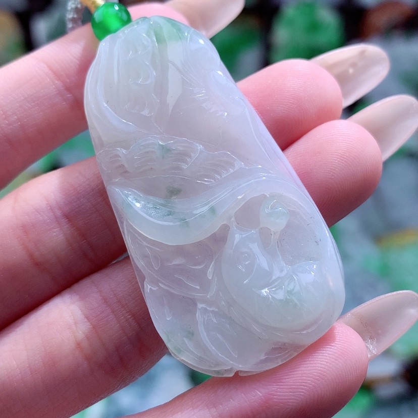 【闪购商品】翡翠颈饰未镶嵌挂件